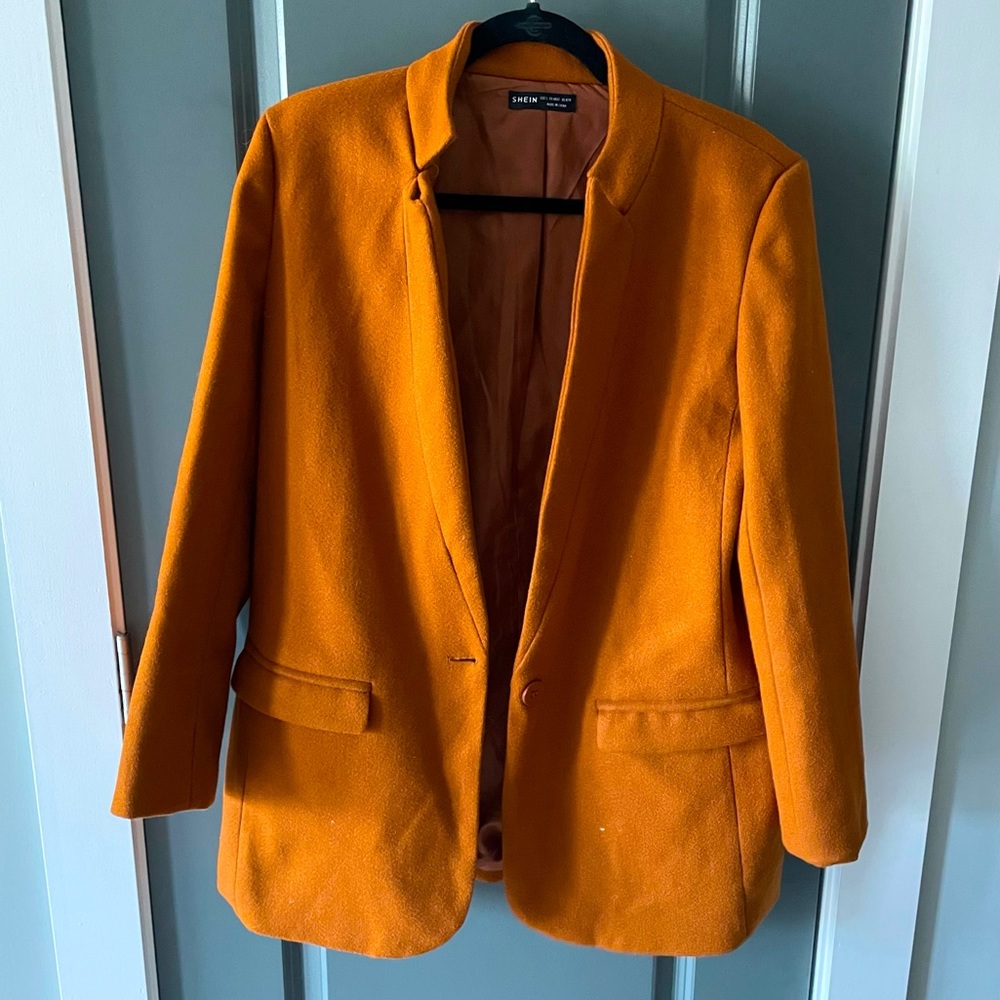 SHEIN Camel Brown Jacket